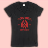 The Hobbit Gondor University Women'S V Neck