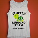 Turtle Running team Slow As Shell Men's Tank Top