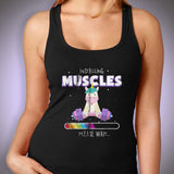 Unicorn Weightlifting Installing Musdcles Women's Tank Top