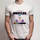 Unicorn Weightlifting Installing Musdcles Men's T shirt