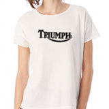 Triumph Classic Logo Motorcycle Women'S T Shirt