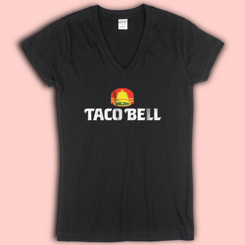 Taco Bell Logo Women'S V Neck