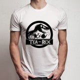 Tea Rex Smile Logo Men'S T Shirt