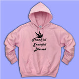 Thankful Grateful Blessed Inspirational Quote Women'S Hoodie