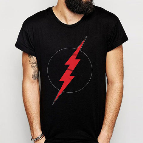 The Flash Reverse Flash Symbol Dc Comics Licensed Men'S T Shirt