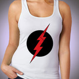 The Flash Reverse Flash Symbol Dc Comics Licensed Women'S Tank Top