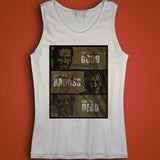 The Good The Bad Ass And The Dead Walking Dead Men'S Tank Top