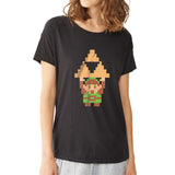 The Legend Of Zelda Link Triforce Women'S T Shirt