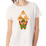 The Legend Of Zelda Link Triforce Women'S T Shirt
