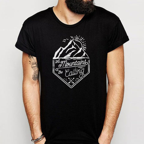 The Mountains Are Calling Men'S T Shirt