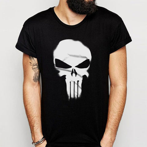 The Punisher Skull Marvel Spiderman Inspired Men'S T Shirt