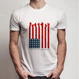 The Walking Dead American Flag Men'S T Shirt