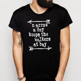 The Walking Dead Daryl Dixon Zombie Walker Twd Fan Arrow Men'S T Shirt