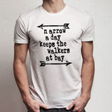 The Walking Dead Daryl Dixon Zombie Walker Twd Fan Arrow Men'S T Shirt