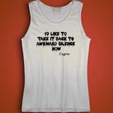 The Walking Dead Eugene Quote Id Like To Take It Back To Awkward Silence Now Men'S Tank Top