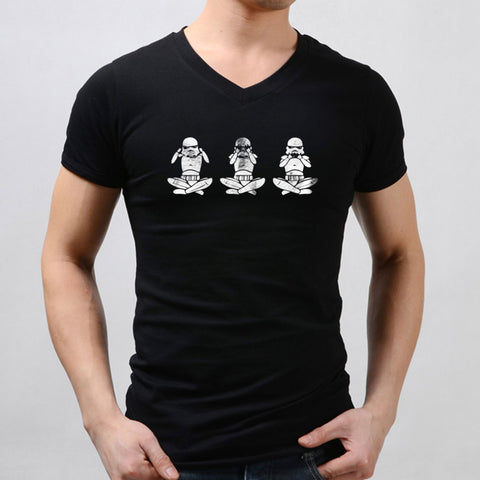 Three Wise Stormtroopers Men'S V Neck