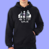 Tim Burton You Cant Sit With Us Men'S Hoodie