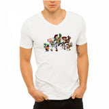 Toy Story Characters Men'S V Neck