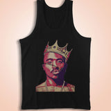 Tupac 2Pac King Of Hip Hop Crown Men'S Tank Top