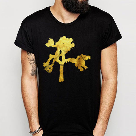 U2 Joshua Tree Logo Gold Men'S T Shirt
