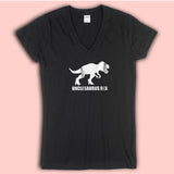Unclesaurus Rex Uncle To Be T Rex Best Uncle Funny Saying Cool Gift Women'S V Neck