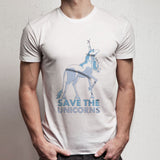 Unicorn Save The Unicorn Men'S T Shirt