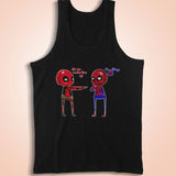 Valentine Deadpool Spiderman Men'S Tank Top