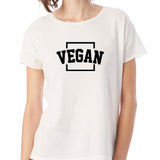Vegan Special Design Vegetarian Meat Free Women'S T Shirt