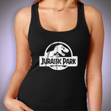 Vintage Style Jurassic Park Burgundy Women'S Tank Top