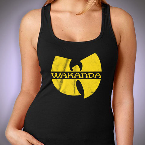 Wakanda Wu Tang Logo Women'S Tank Top
