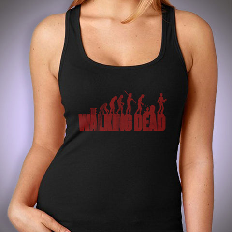 Walking Dead Typography Shirt Women'S Tank Top