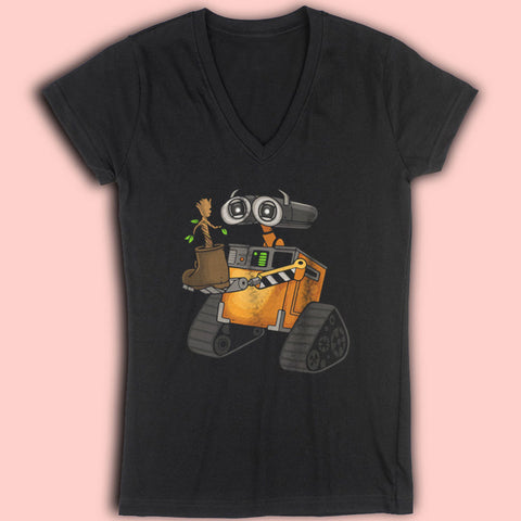 Walle And Groot Women'S V Neck