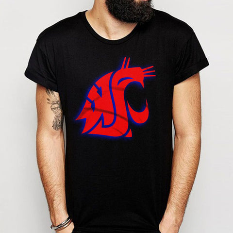 Washington State Cougars Logo Men'S T Shirt