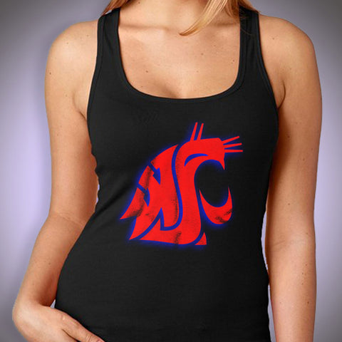 Washington State Cougars Logo Women'S Tank Top
