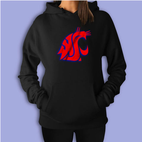 Washington State Cougars Logo Women'S Hoodie