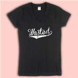 Wasted Women'S V Neck