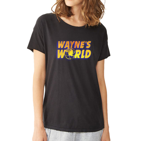 Waynes World Logo Women'S T Shirt