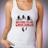 Welcome Tothe Upside Down   Stranger Things Women'S Tank Top