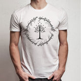 White Tree Gondor Lord Of The Rings Men'S T Shirt