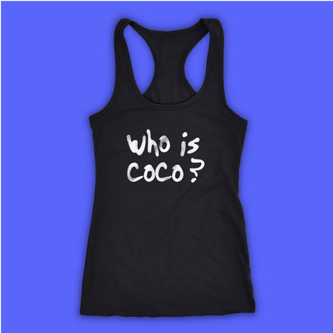 Who Is Coco Women'S Tank Top Racerback