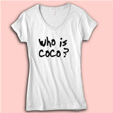 Who Is Coco Women'S V Neck