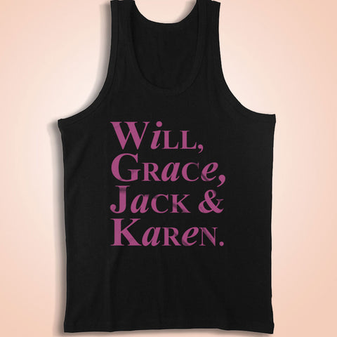 Will And Grace Jack Karen Men'S Tank Top
