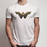 Wonder Woman Logo Gold Men'S T Shirt