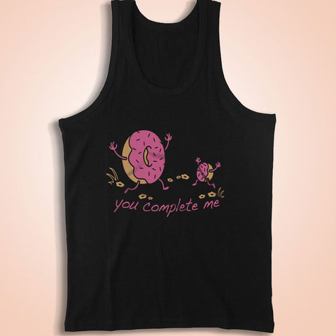 You Complete Me Donut Men'S Tank Top