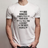 You'Re Mad Bonkers Completely Off Your Head Alice Quote Motivational Men'S T Shirt