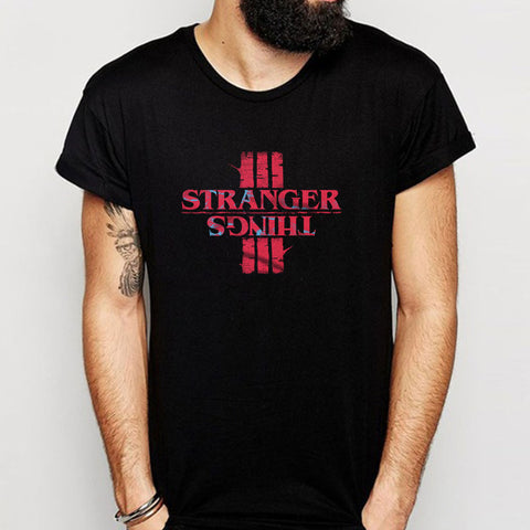 A New Season Of Stranger Things Logo Men'S T Shirt