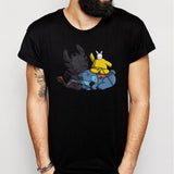 Baby Pikachu And Stittch Men'S T Shirt