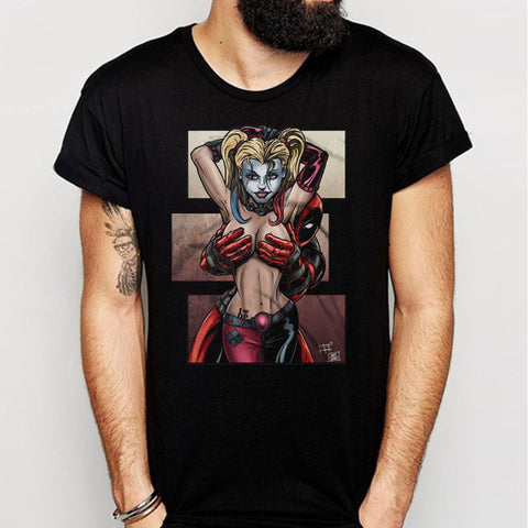 Deadpool Loveharley Queen Men'S T Shirt