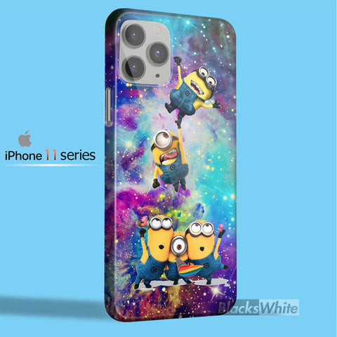 despicable me Minions in galaxy 2   iPhone 11 Case
