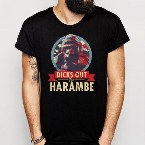 Dicks Out Harambe Men'S T Shirt